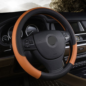 PU Leather Universal Car Steering-wheel Cover