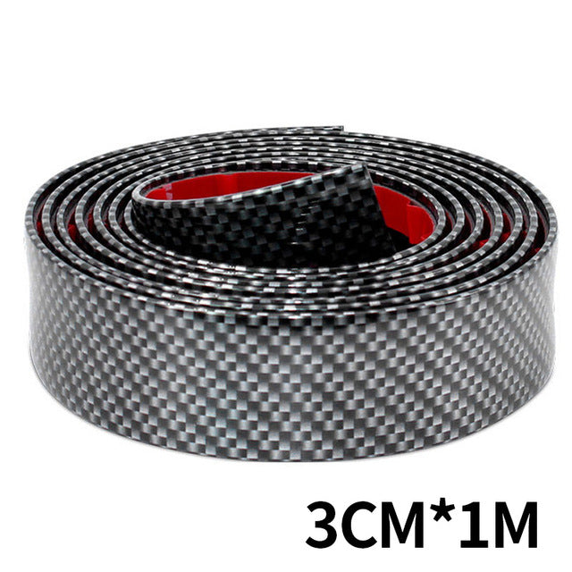 Car Stickers 5D Carbon Fiber Rubber Styling DoorAccessories