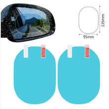 Load image into Gallery viewer, 2PCS/Set Anti Fog Car Mirror Window Clear Film