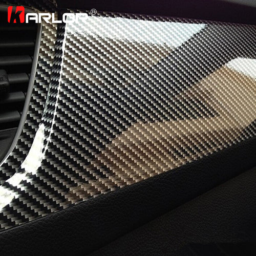 152cm*10cm High Glossy 5D Carbon Fiber