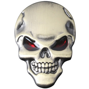 Dewtreetali popular 3D Metal Skull