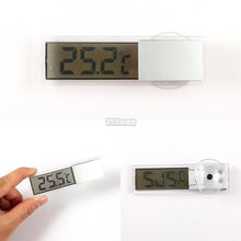 Load image into Gallery viewer, Suction Cup LCD Car Digital Thermometer