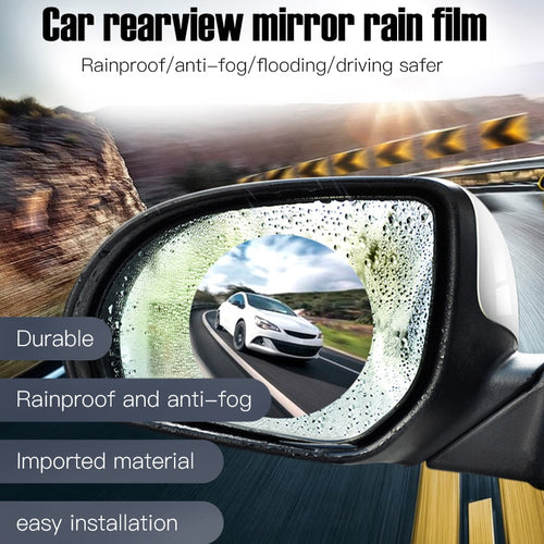 2Pcs Car Rearview Mirror Protective Film