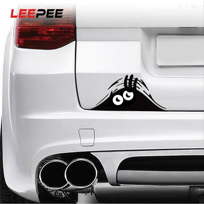 LEEPEE 1 piece Peeking Monster Car Accessorie