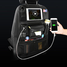 Load image into Gallery viewer, Car Seat Back Bag Car (4 USB Charger)