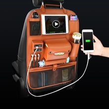 Load image into Gallery viewer, Car Seat Back Bag Car (4 USB Charger)