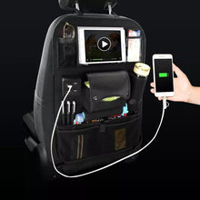 Load image into Gallery viewer, Car Seat Back Bag Car (4 USB Charger)