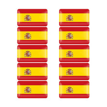 Load image into Gallery viewer, 10pcs 3D Epoxy Car styling National flag logo