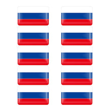 Load image into Gallery viewer, 10pcs 3D Epoxy Car styling National flag logo