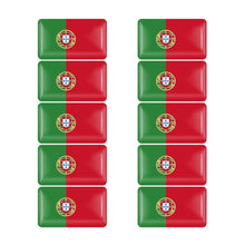 Load image into Gallery viewer, 10pcs 3D Epoxy Car styling National flag logo