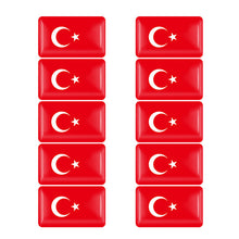 Load image into Gallery viewer, 10pcs 3D Epoxy Car styling National flag logo